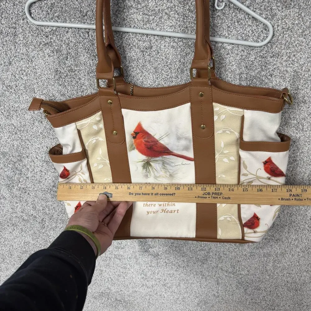 Bradford Exchange James Hautman Tote Bag 11x18 Cardinal Memorial Spirit Songbird
